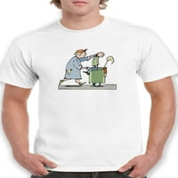 Образователни тениски за отпадъци мъже-Wilfred Hildonen Designs, мъжки 3x-голям