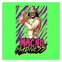 Pro Wrestling Tees Youth Macho Man Randy Savage Macho Madness Hq Fashion Tee