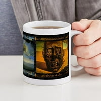 Cafepress - Salvador Dali Art Mug - Oz Ceramic Mug - Новост за чаена чаша за кафе