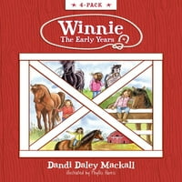 Мечо ранните години 4-опаковки: кон по-нежен в тренирането на най-добрия приятел на коня за късмет за коня на Уини