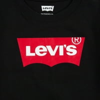 Тениска с къс ръкав на момчетата на Леви, размери 4-18