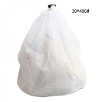 Големи измивки с нетни чанти Издръжлива фина мрежа за пране с заключване на теглене за големи дрехи Използване на трайна чанта за пералня, размери за опция