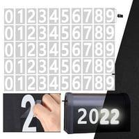 Номера на miayilima mailbo за външни набори 0- отразяващи стикери за числа Силни самостоятелни адресни номера за къщи c