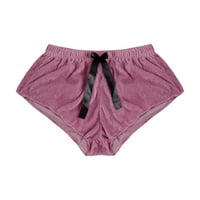 Женски шорти Женски кадифе секси петна пижами Bowknot шорти