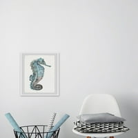 Marmont Hill Pastel Seahorse Framed Wall Art