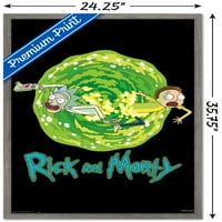 Рик И Морти-Плакат За Стена На Портала, 22.375 34