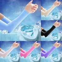 Летен леден копринен слънцезащитен ръкав UV слънцезащитна защита шофиране спортни ръкави за ръка