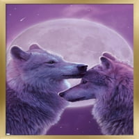 Vincent Hie - Плакат за стена на любящи вълци, 14.725 22.375
