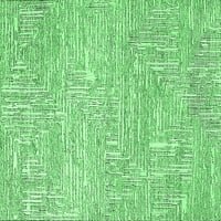Ahgly Company Indoor Square Solid Emerald Green Modern Area Rugs, 8 'квадрат