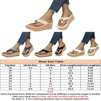 Lacyhop женски чехли клинови токчета обувки патентна кожа мода отворен пръст с лека тежест
