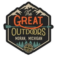 Моран Мичиган страхотният дизайн на външния дизайн винилов стикер
