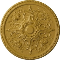 5 8 од 2 П Брадфорд таван медальон, ръчно рисувани преливащи се Злато