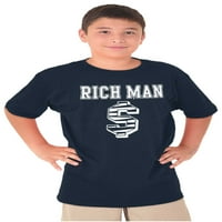 Готин богат човек долар знаци пари момчета деца тениски тийнейджъри върхове тийнейджърки бризови бранди s
