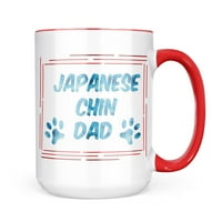 Neonblond Dog & Cat татко японска чаша за брадичка подарък за любители на чай за кафе