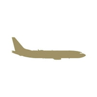 Ма страничен изглед стикер Декал щанцоване-самозалепващ винил-устойчив на атмосферни влияния-произведен в САЩ - много цвят и Размери - самолет